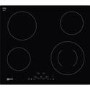 Refurbished Neff T16FD56X0 59.2cm Touch Control Ceramic Hob Black Glass With Bevelled Front Edge