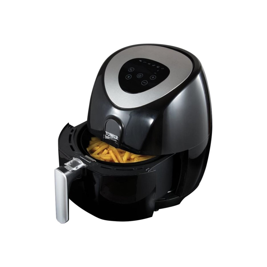 Tower T17024 4.3L Digital Air Fryer Black Appliances Direct