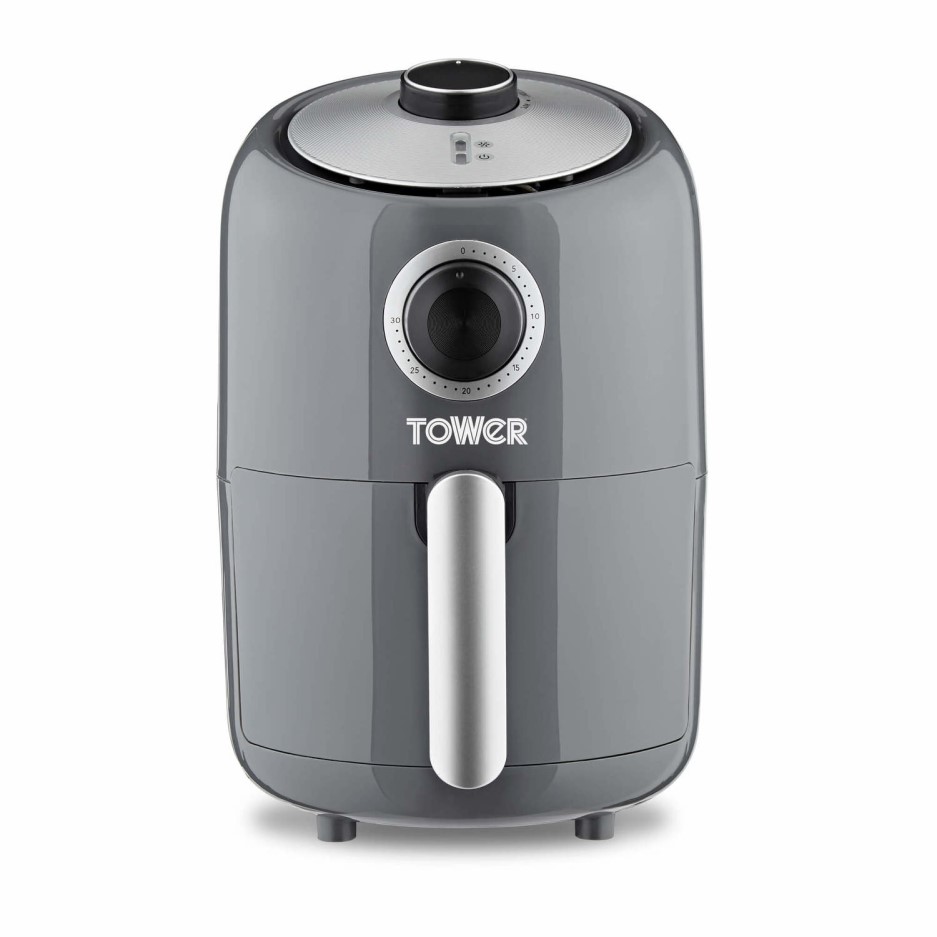 Tower T17026GRY Vortx 1.6L Air Fryer Grey Appliances Direct