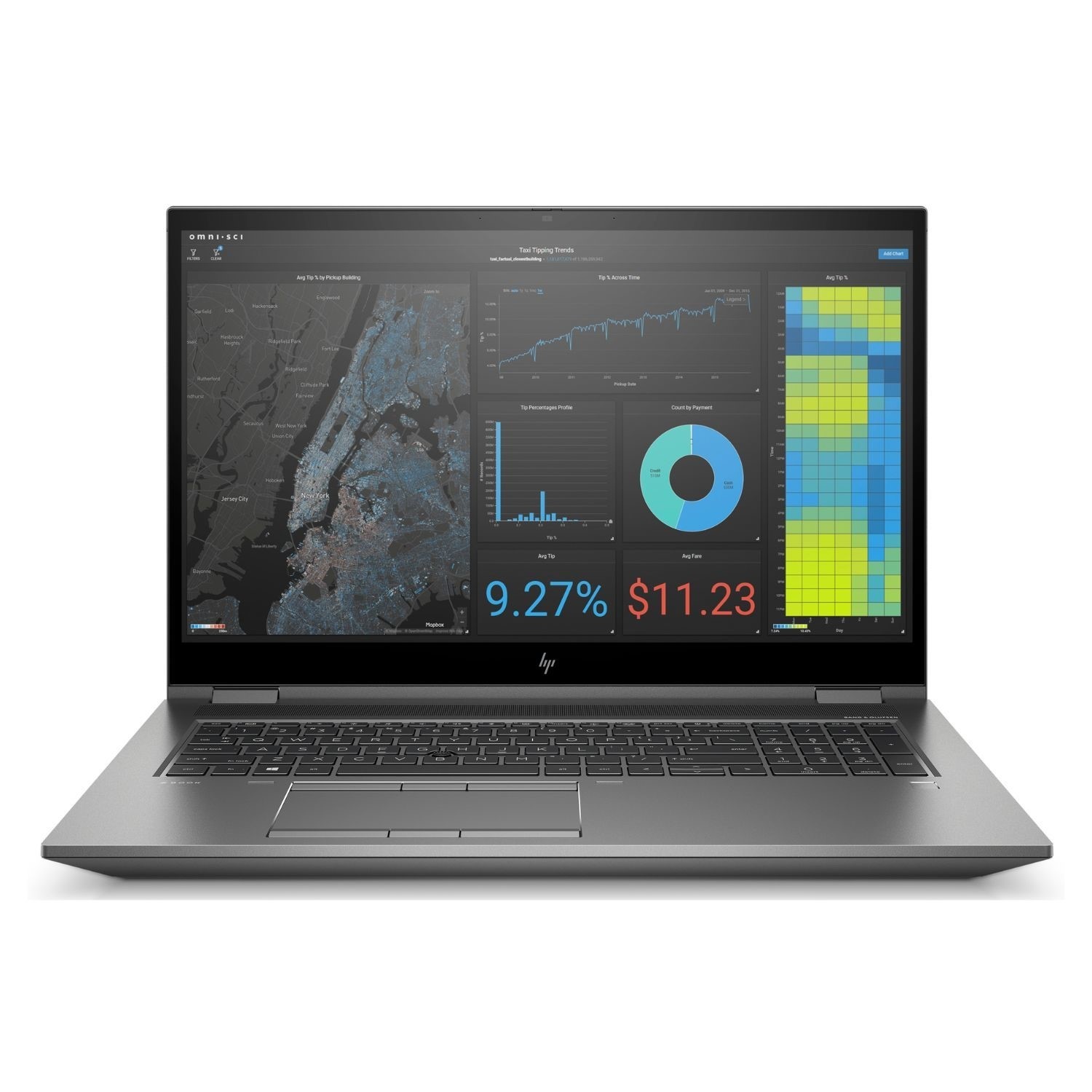 HP ZBook Fury 17 G7 Core i9 10th gen 64GB RAM 1TB SSD RTX 3000 17 Inch Windows 1 – image 1