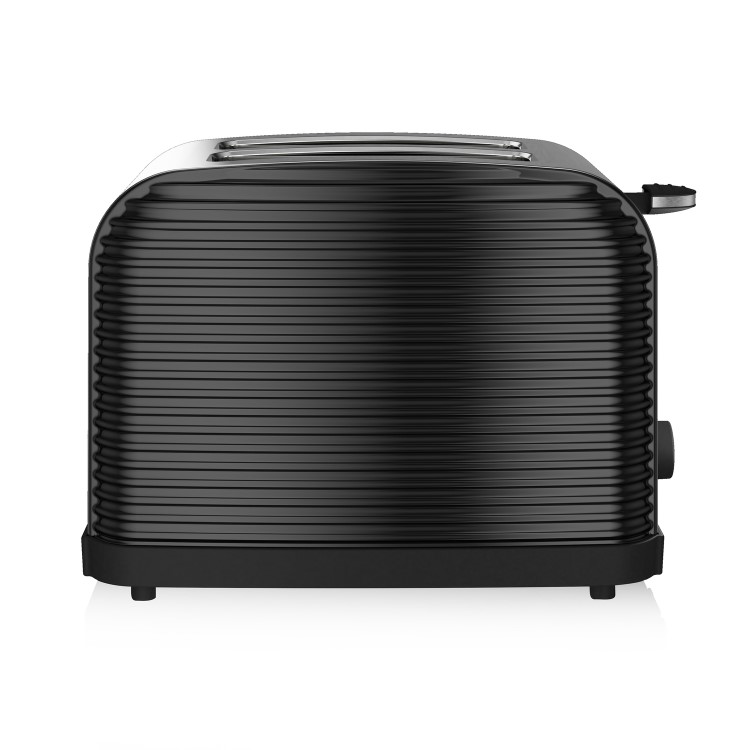 Tower T20007 Linear 2 Slice Toaster - Black
