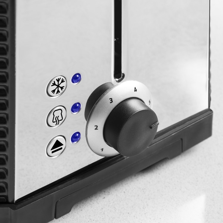 Tower T20007 Linear 2 Slice Toaster - Black