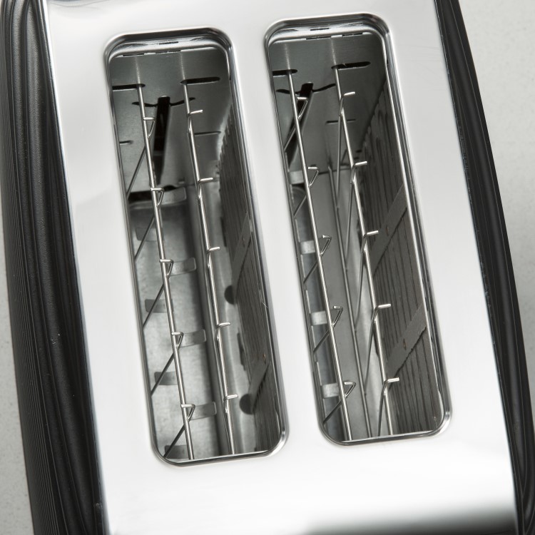 Tower T20007 Linear 2 Slice Toaster - Black