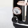 Tower T20016 2 Slice Toaster - Rose Gold & Black