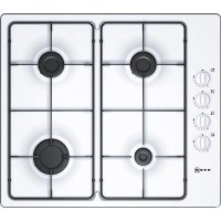 Neff T21S31W1 Series 1 Four Burner Gas Hob in White