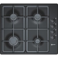 Neff T21S36S1 Series 1 Four Burner Gas Hob in Black