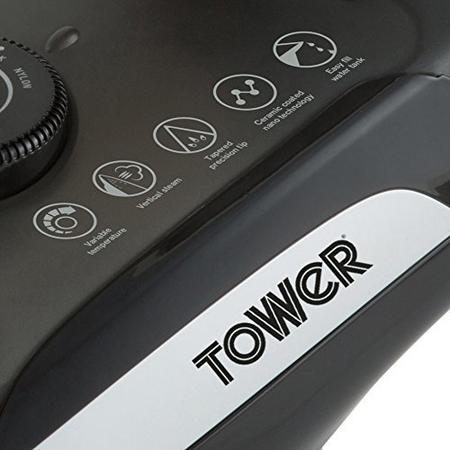 Tower T22001 CeraGlide 3000W Turbo Iron - Black