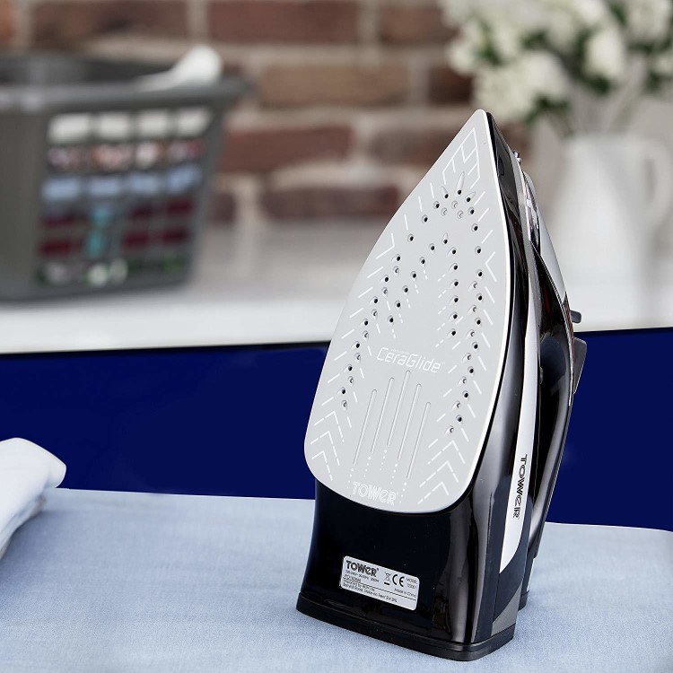 Tower T22001 CeraGlide 3000W Turbo Iron - Black