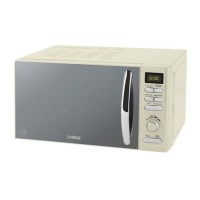 GRADE A1 - Tower T24019C 800W 20 Litre Freestanding Microwave Oven - Cream