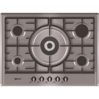 GRADE A1 - Neff T25S56N0GB Series 1 Five Burner 70cm Gas Hob - Stainless Steel