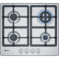 Refurbished Neff T26BB59N0 58cm 4 Burner Gas Hob Stainless Steel Refurbished Neff T26BB59N0 58cm 4 Burner Gas Hob Stainless Steel