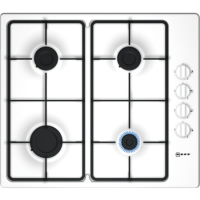 Neff N30 58cm 4 Burner Gas Hob - White Neff N30 58cm 4 Burner Gas Hob - White