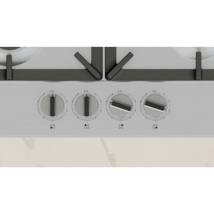 Neff N70 60cm 4 Burner Gas Hob - Stainless Steel
