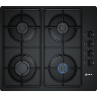 GRADE A1 - Neff T26CR48S0 N30 59cm Four Zone Gas Hob - Black