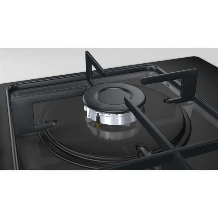 GRADE A1 - Neff T26CR48S0 N30 59cm Four Zone Gas Hob - Black