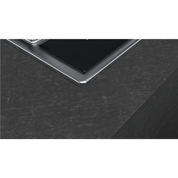 Neff T26DA49N0 N70 59cm Four Zone Gas Hob Stainless Steel With Cast Iron Pan Stands