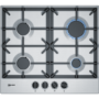 Neff N70 59cm 4 Burner Gas Hob - Stainless Steel