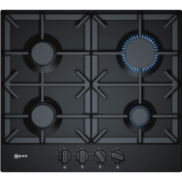 Refurbished Neff N70 T26DS49S0 60cm 4 Zone Gas Hob Black