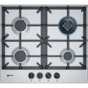 Neff N70 60cm 4 Burner Gas Hob - Stainless Steel