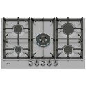 A2/T27CIQ8N0 Refurbished Neff N70 75cm 5 Burner Gas Hob - Stainless Steel
