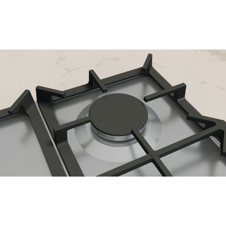Neff N70 75cm 5 Burner Gas Hob - Stainless Steel