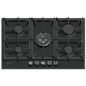 T27CIQ8S0 Neff N70 75cm 5 Burner Gas Hob - Black