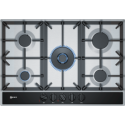 A2/T27DA69N0 Refurbished Neff N70 T27DA69N0 75cm 5 Burner Gas Hob Stainless Steel and Black