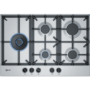 Neff N70 75cm 5 Burner Gas Hob - Stainless Steel
