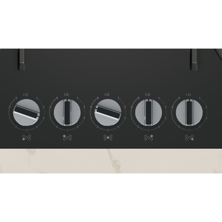 Neff N70 90cm 5 Burner Gas Hob - Stainless Steel