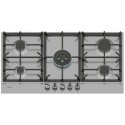 T29CIR8N0 Neff N70 90cm 5 Burner Gas Hob - Stainless Steel