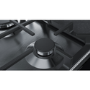 GRADE A2 - Neff T29DA69N0 N70 90cm Five Burner Gas Hob Stainless Steel With Cast Iron Pan Stands