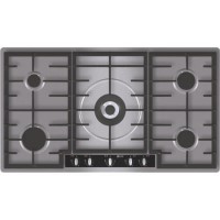 Neff T29R66N1 Series 3 90cm Wide 5 Burner Gas Hob - Stainless Steel