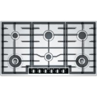 Neff T29S96N1 92cm Six Burner Gas Hob - Stainless steel