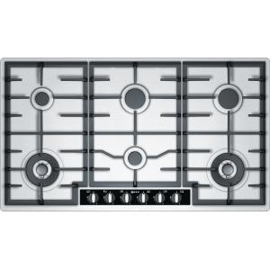 Neff T29S96N1 92cm Six Burner Gas Hob - Stainless steel
