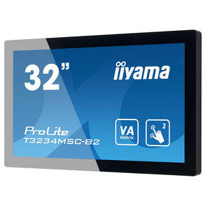 Iiyama ProLite MultiTouch T3224MSC 32" Display Monitor - Black 1920x1080 DVI USB