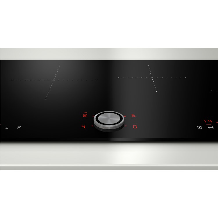 GRADE A1 - Neff T40FT40X0 91cm TwistPad Control Four Zone Induction Hob With FlexInduction Zone Black