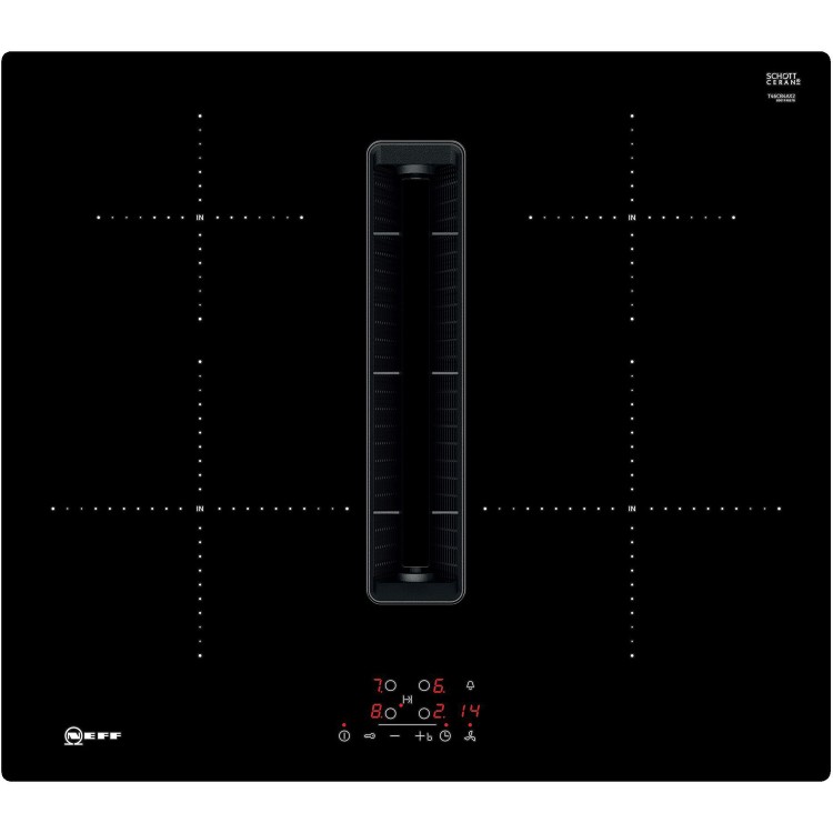 Refurbished Neff N50 T46CB4AX2 60cm 4 Zone Venting Induction Hob