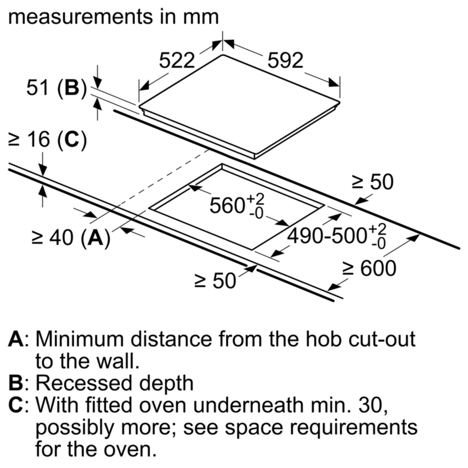 Neff T46FD53X2 N70 Four Zone 60cm Induction Hob With TouchControl