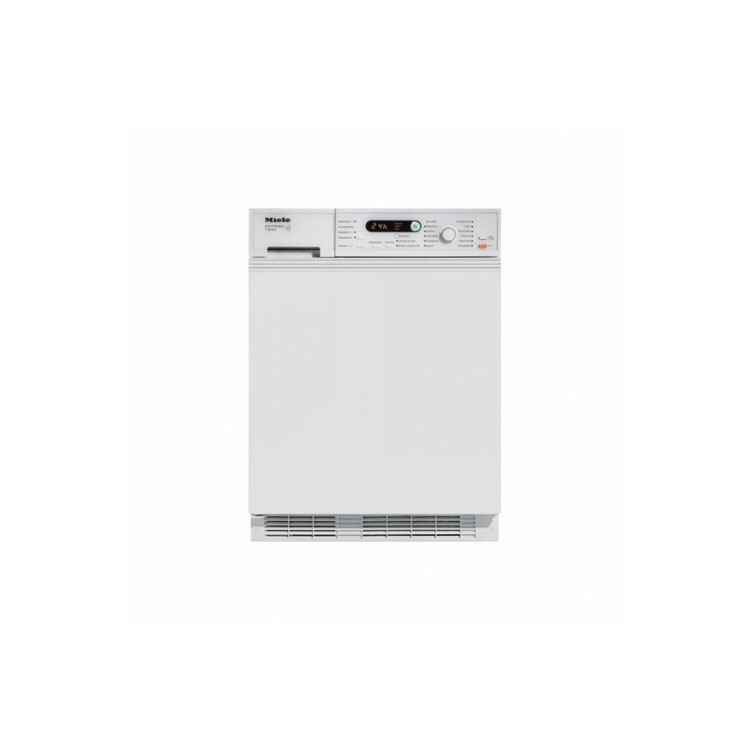 Miele T4819CILWH 6kg Semi-integrated Condenser Tumble Dryer With White Control Panel