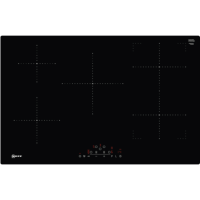 GRADE A2 - Neff T48FD23X2 N70 Five Zone 80cm Induction Hob With TouchControl & CombiZone - Black Glass