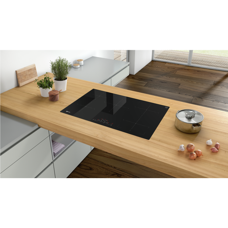 Neff T48PD23X0 N70 TouchControl Flush Five Zone 79cm Induction Hob Black Glass
