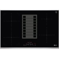 Neff T48TD1BN0 83cm Four Zone Venting Induction Hob - Black