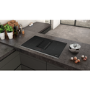 Neff T48TD1BN0 83cm Four Zone Venting Induction Hob - Black