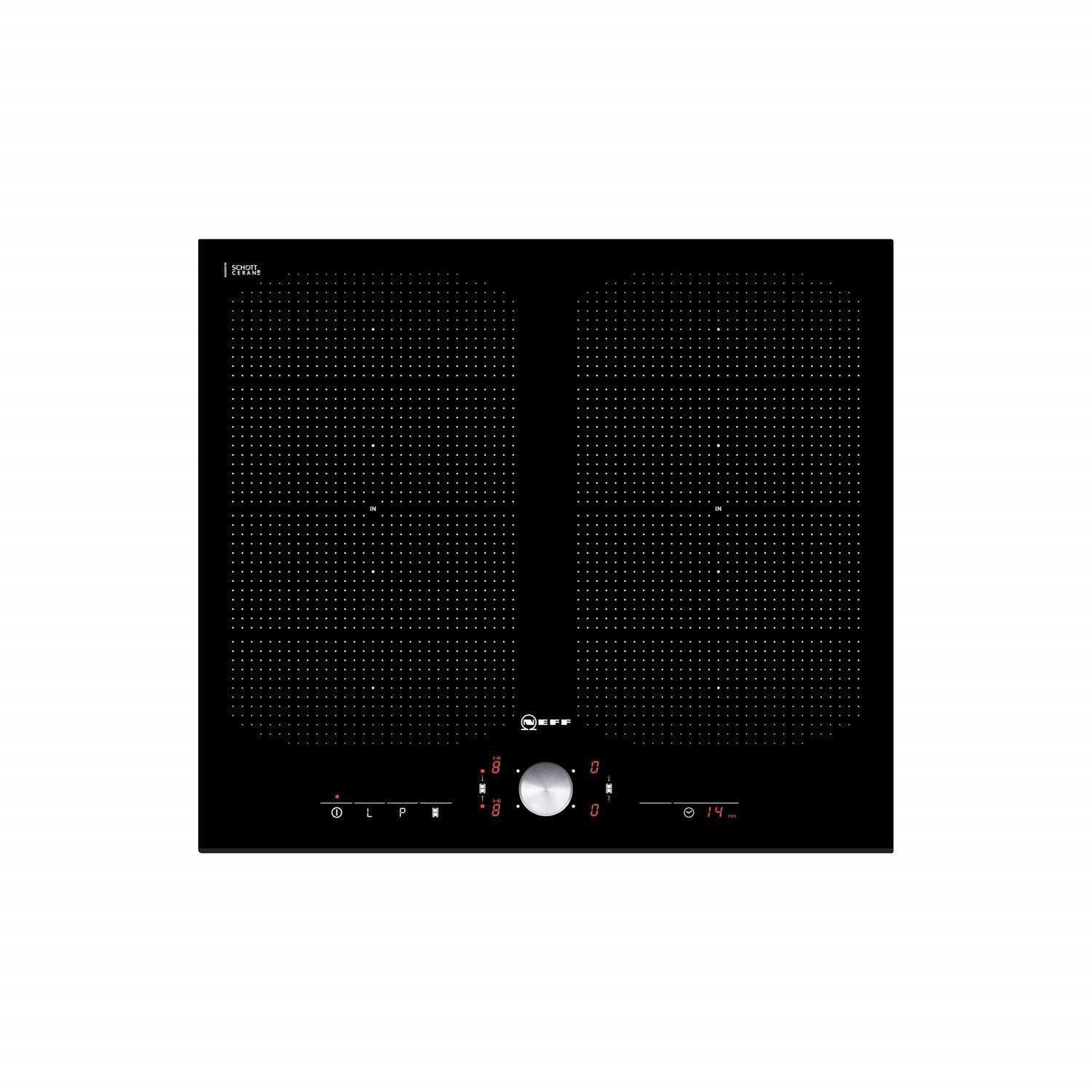Neff T51T55X2 60cm Four Zone Induction Hob With FlexInduction And Point