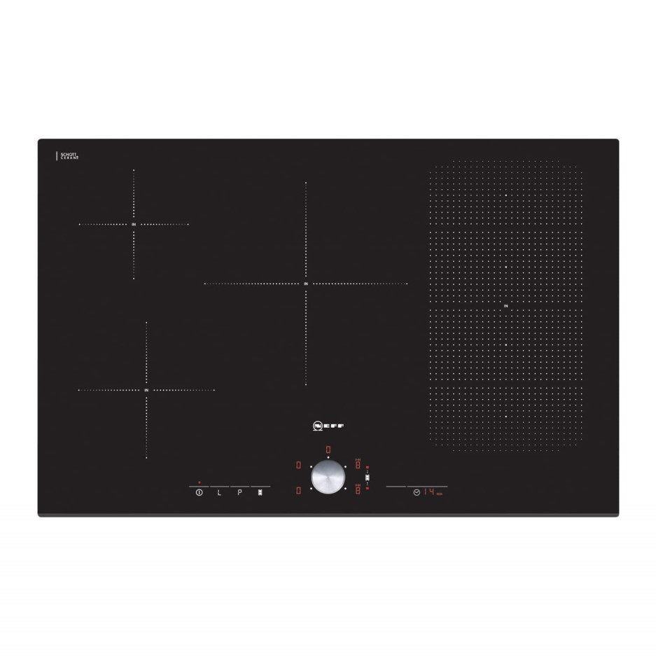 Neff T51T86X2 80cm Five Zone Induction Hob With FlexInduction And Point