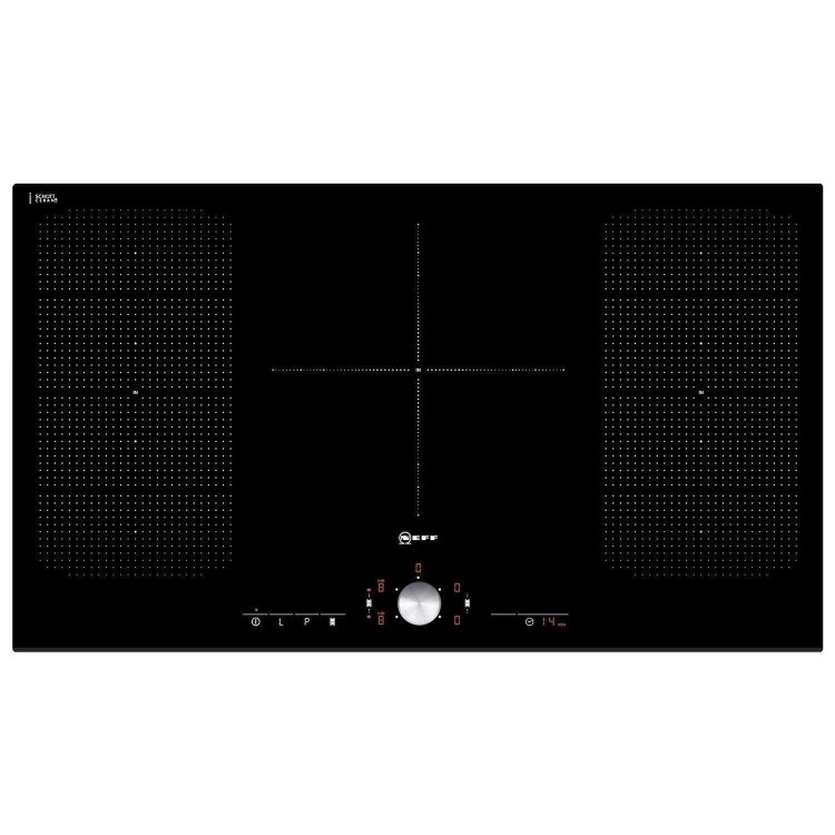 GRADE A1 - Neff T51T95X2 92cm Point And Twist Five Zone Induction Hob With FlexInduction Zones - Black