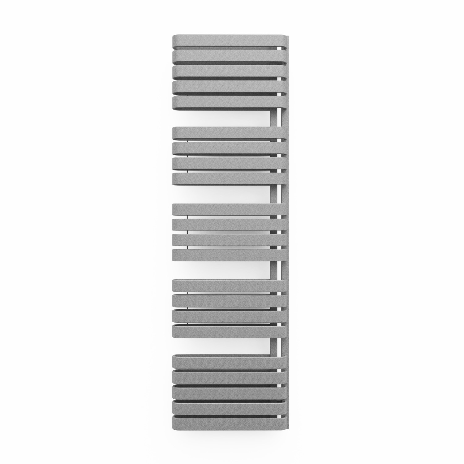 Textured Grey Vertical Bathroom Towel Radiator 1695 x 500mm T5441