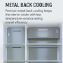 Tesla 563 Litres Four Door American Fridge Freezer - Inox