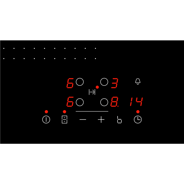Neff T56UB50X0 59cm Induction Hob With FlexInduction Zone - Frameless With Facetted Edges