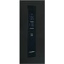Tesla 539 Litres French Style American Fridge Freezer - Black